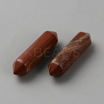 Natural Red Jasper Points Healing Stones G-WH0037-02-1