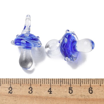 Handmade Lampwork Pendants LAMP-M021-01D-1