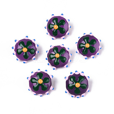 Handmade Lampwork Beads LAMP-T023-25B-1