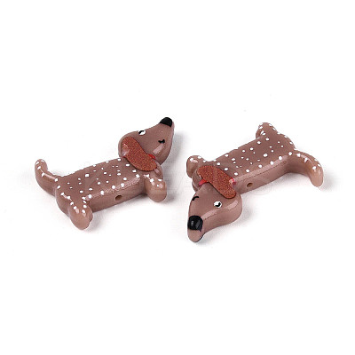 Printed Opaque Resin Beads RESI-N043-04F-1
