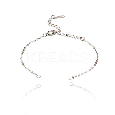 201 Stainless Steel Bracelet Making STAS-CJ0001-12P-1