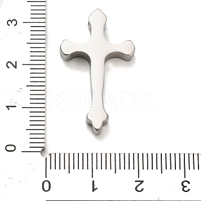 304 Stainless Steel Pendants STAS-B111-06P-1