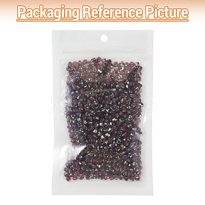 Picasso Baking Paint Glass Seed Beads SEED-TA0001-62M-1