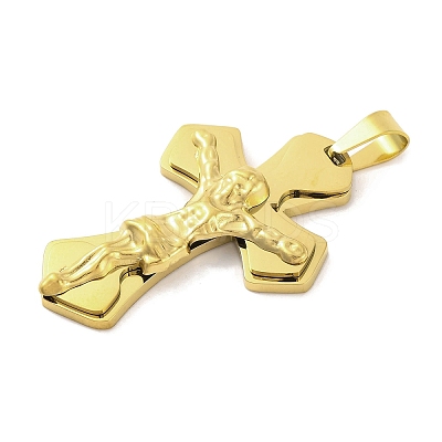 PVD Vacuum Plating 304 Stainless Steel Pendants STAS-Z080-03G-1