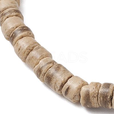 Sea Turtles and Starfish Coconut Beads Bracelets BJEW-JB11882-03-1