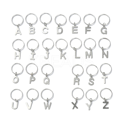 26Pcs 201 Stainless Steel Braiding Hair Pendants Decoration Clips PALLOY-JF02395-1