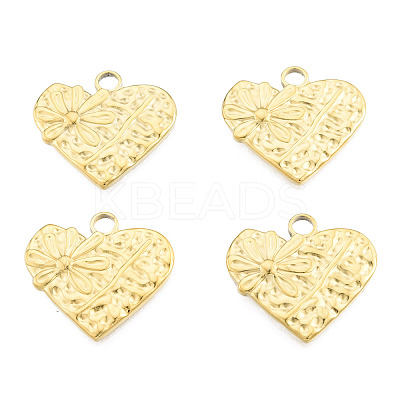 Ion Plating(IP) 201 Stainless Steel Pendants STAS-N098-242LG-1