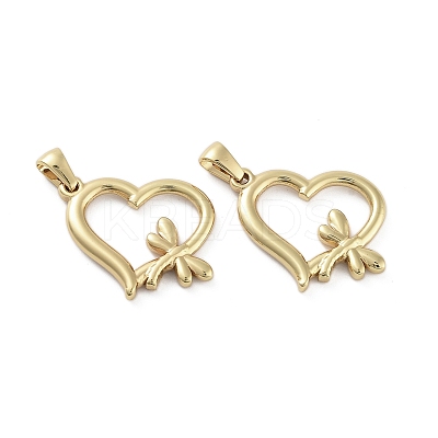 304 Stainless Steel Pendants STAS-D092-04A-G-1