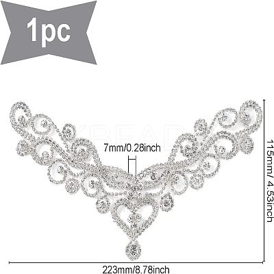 Hotfix Rhinestone DIY-WH0257-44-1