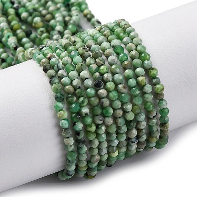 Natural Variscite Beads Strands LS-G-G188-B05-03-1