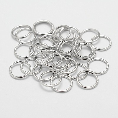 Brass Soldered Closed Jump Rings LS-X-KK-M165-10mm-02P-NR-1