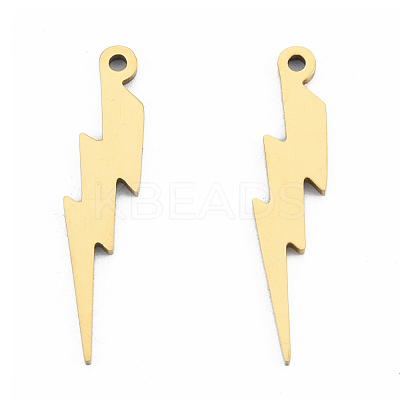 Ion Plating(IP) 201 Stainless Steel Pendants STAS-N098-120LG-1