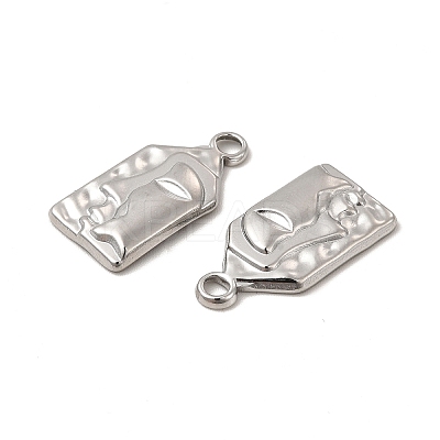 Non-Tarnish 304 Stainless Steel Pendants STAS-I671-15P-1