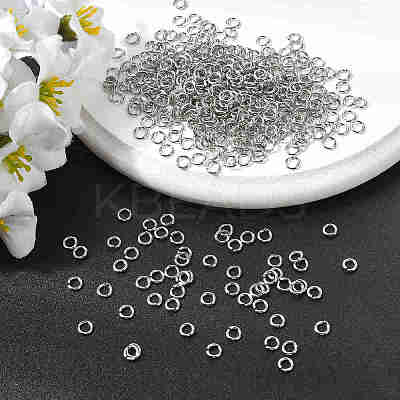 SHEGRACE 30G Brass Open Jump Rings XGRPCN801-240P-1