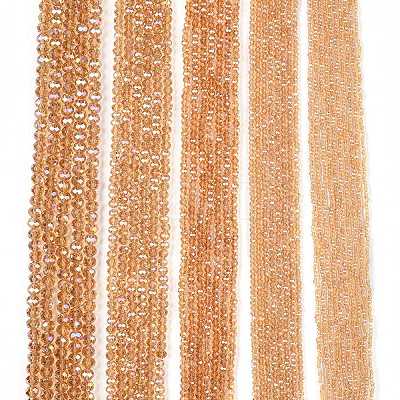 Electroplate Glass Beads Strands LS-EGLA-A044-T3mm-B23-1