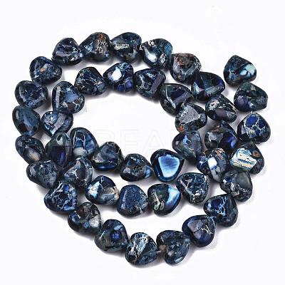 Natural Imperial Jasper Beads Strands G-S366-065E-1