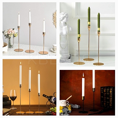 Iron Candle Holder AJEW-PH0002-22-1