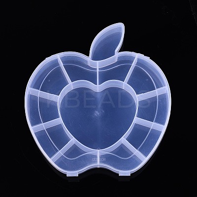 Apple Plastic Bead Storage Containers CON-Q023-03-01-1