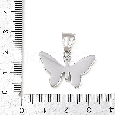 304 Stainless Steel Pendants STAS-Z171-03P-1
