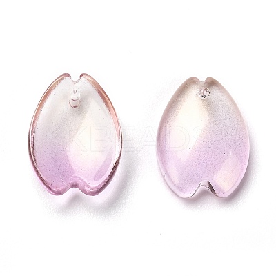 Transparent Glass Pendants X-GLAA-B003-03-1