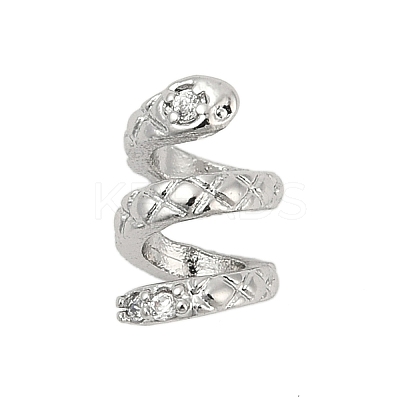 Brass Micro Pave Cubic Zirconia Beads LS-KK-P302-16P-1