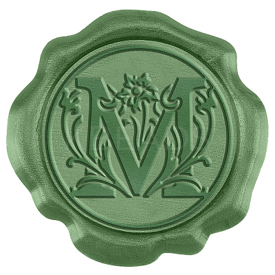 50Pcs Adhesive Wax Seal Stickers DIY-CA0006-13J-1