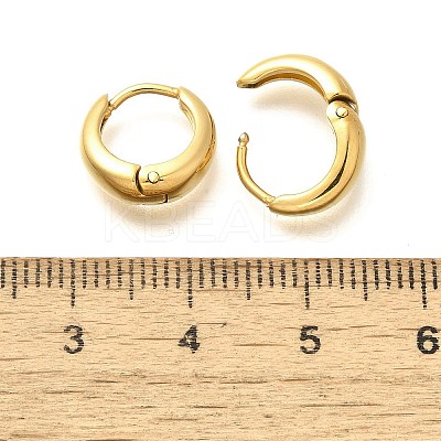 304 Stainless Steel Hoop Earrings for Women EJEW-C096-52G-1