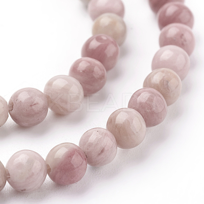 Natural Rhodonite Beads Strands X-G-G099-4mm-33-1