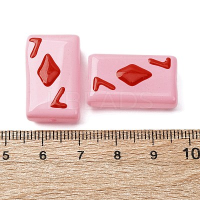 Baking Paint Glass Enamel Beads LAMP-Q045-07F-1