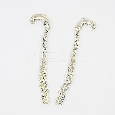 Zinc Alloy Bookmarks PALLOY-16-AS-LF-1