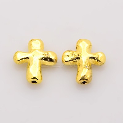 Tibetan Style Alloy Beads LS-PALLOY-A018-G-NR-1