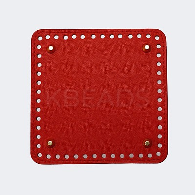 PU Imitation Leather Bag Bottoms DIY-H002-15F-1