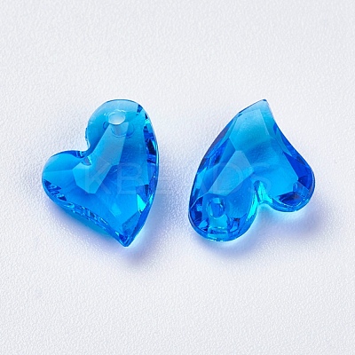 Transparent Acrylic Charms MACR-G055-11mm-04X-1