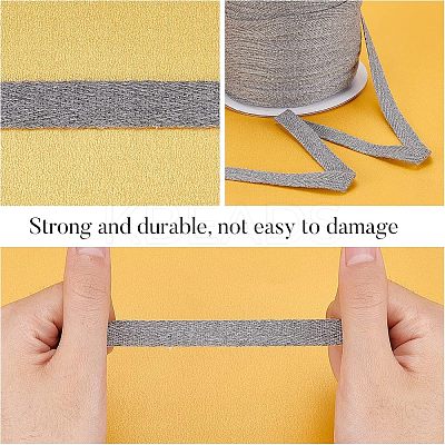 Cotton Twill Tape Ribbons OCOR-WH0058-35R-1