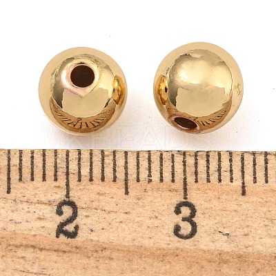 Rack Plating Brass Beads KK-F090-20G-01A-1