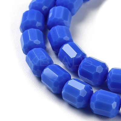 Opaque Glass Beads Strands GLAA-G112-03D-1