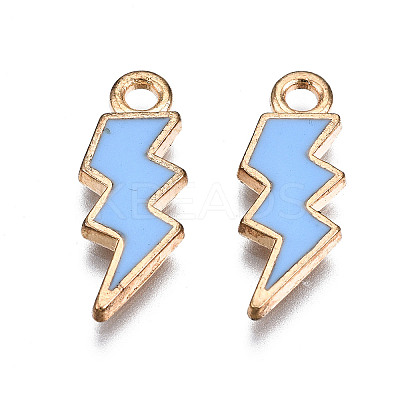 Alloy Enamel Pendants ENAM-N054-025J-1