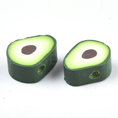 Handmade Polymer Clay Beads CLAY-Q215-01C-1