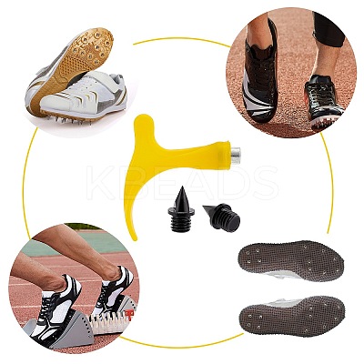 51Pcs 2 Styles Track Shoes DIY Accessories DIY-GF0005-12-1