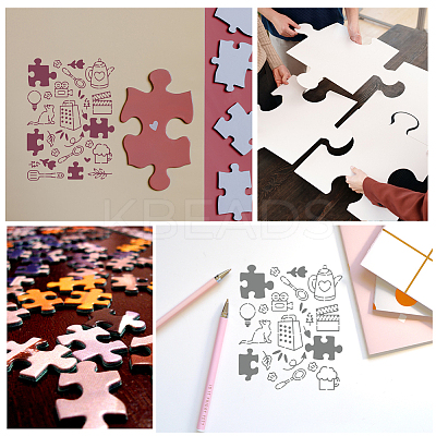 Stainless Steel Cutting Dies Stencils DIY-WH0289-049-1