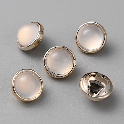1-Hole Acrylic Shank Button DIY-WH0430-321A-1