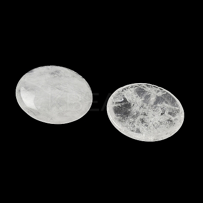Natural Quartz Crystal Cabochons G-C189-05G-1
