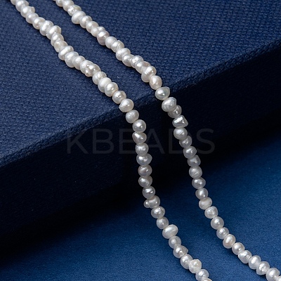 Natural Cultured Freshwater Pearl Beads Strands PEAR-G007-42-01-1