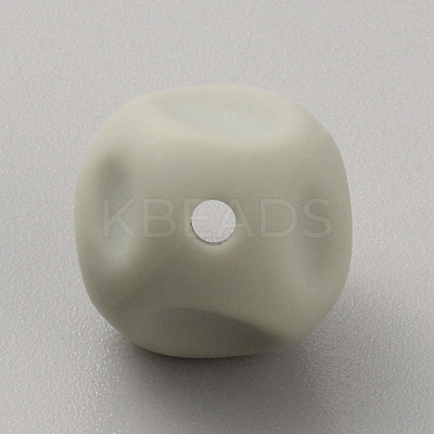 Cube Food Grade Eco-Friendly Silicone Beads LS-SIL-TAC0003-11O-1