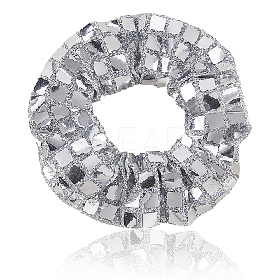 Polyester Elastic Hair Accessories AJEW-WH20072-03B-1