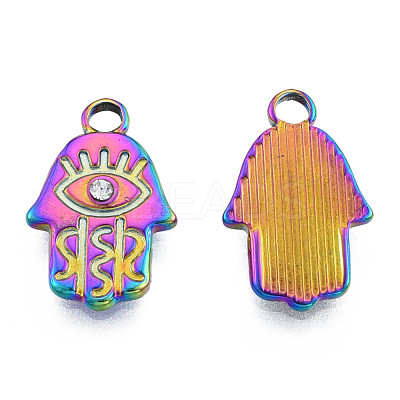 304 Stainless Steel Pendants STAS-N098-157M-1