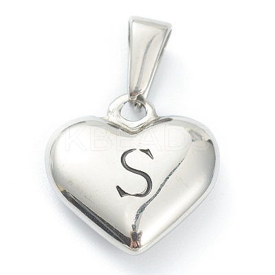 304 Stainless Steel Pendants STAS-P278-01S-P-1
