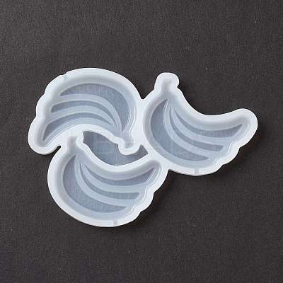 Banana Shape Food Grade Silicone Lollipop Molds DIY-D069-04-1