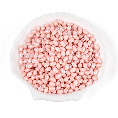 Opaque Colours Luster Glass Seed Beads SEED-N008-02A-06-1