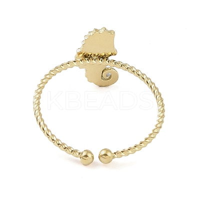 304 Stainless Steel Open Cuff Rings for Women RJEW-H229-02G-01-1